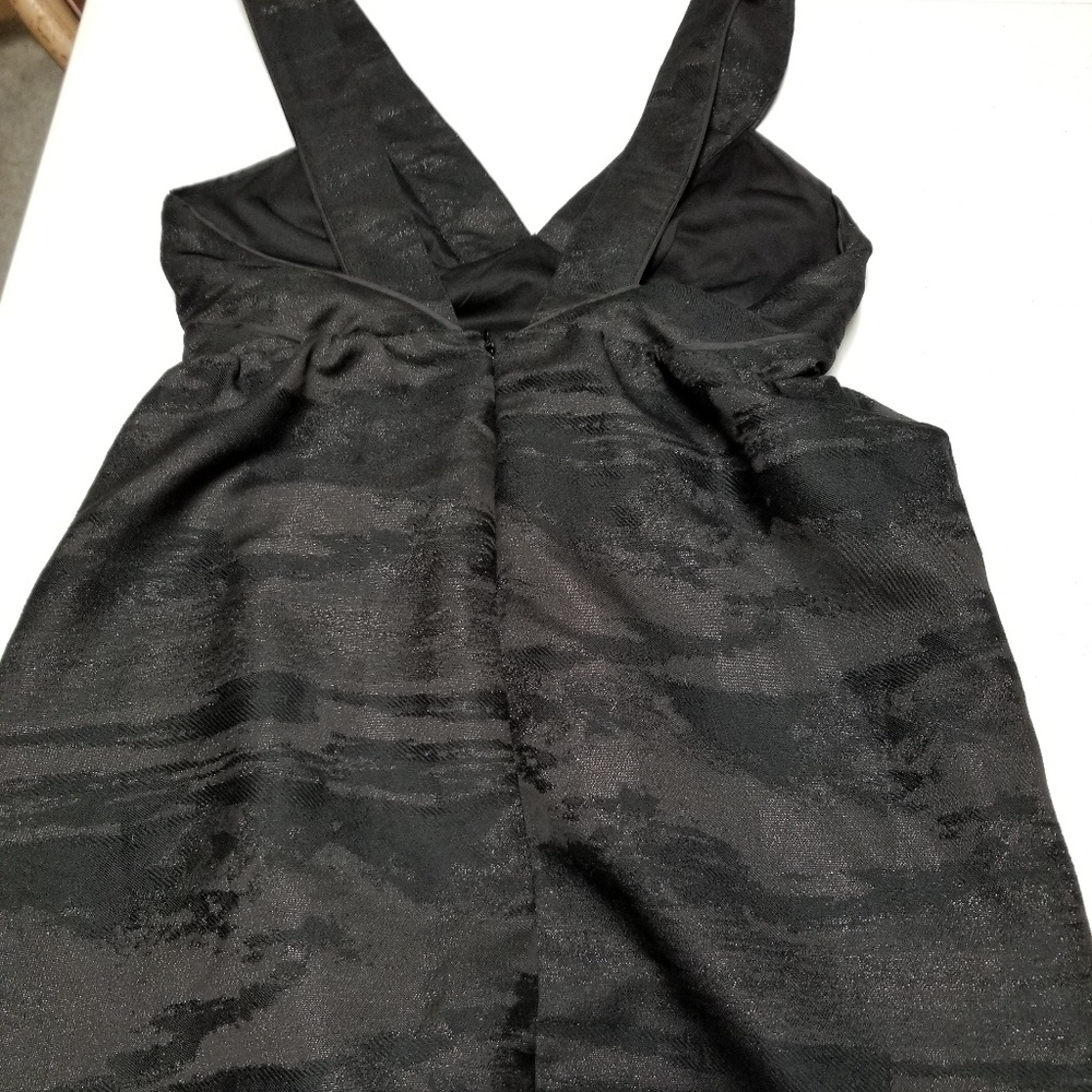 3/$10 H&M black v neck dress (size 10) - Picture 4 of 5